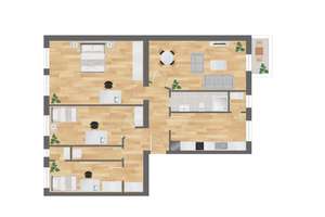 4-Zimmer-Wohnung mit Balkon und viel Stauraum (vermietet) – Holsteinische Str. 55, 10717 Wilmersdorf, Berlin – Vorschaubild 9