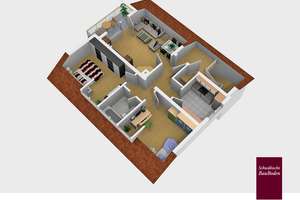 Attraktive, helle 3-Zimmer-DG-Wohnetage mit großem Balkon, Einbauküche und toller Aussicht +++ – 70374 Im Geiger, Stuttgart – Vorschaubild 40