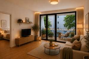 Moderne 2-Zimmer-Wohnung im Neubau von 2019 – Balkon, Aufzug & Einbauküche – Die vollständige Adresse der Immobilie erhältst du vom Anbieter., 12435 Neukölln (Ortsteil), Berlin – Vorschaubild 5