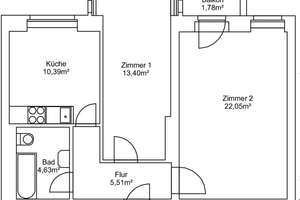 Wohnung zum Verkauf von privat ohne Maklerprovision: 2-Zimmer-Wohnung in Berlin-Wedding – Cornelius-Fredericks-Straße 15, 13351 Wedding, Berlin – Vorschaubild 14