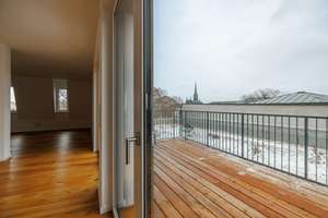 Exklusives Flair: 4-Raum-Wohnung mit Dachterrasse+Balkon und Skyline-Blick über Leipzig – Dufourstraße  1, 4107 Zentrum-Süd, Leipzig – Vorschaubild 2