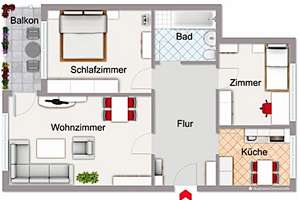 Attraktive 3-Zimmer-Eigentumswohnung in Mainz-Lerchenberg – ideal als Kapitalanlage – Die vollständige Adresse der Immobilie erhältst du vom Anbieter., 55127 Lerchenberg, Mainz – Vorschaubild 13