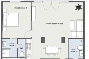 Bungalow-Wohnung mit Terrasse und Garten in der Grünen Mitte von Regensburg – Die vollständige Adresse der Immobilie erhältst du vom Anbieter., 93051 Kumpfmühl-Ziegetsdorf-Neuprüll, Regensburg – Vorschaubild 10