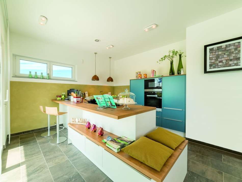 Moderne Wohnküche mit Stil