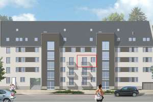 schöne 2-Zimmer Wohnung in Innenstadtnähe mit Einbauküche – Karl-Liebknecht-Str. 34, 7749 Wenigenjena, Jena – Vorschaubild 2