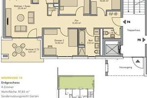 Exklusive 4-Zimmer-Gartenwohnung mit TG & EBK – Neubaukomfort & Hausgefühl vereint – Die vollständige Adresse der Immobilie erhältst du vom Anbieter., 70437 Zuffenhausen-Im Raiser, Stuttgart – Vorschaubild 24