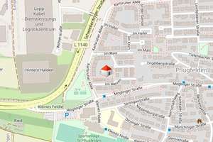 Helle und gut geschnittene 1 Zimmer Wohnung in zentraler Lage von Ludwigsburg – Karlsruher Allee 49/2, 71636 Pflugfelden, Ludwigsburg – Vorschaubild 6
