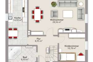 Familienfreundliches Einfamilienhaus mit großem Garten, Kamin und Garage
 – Die vollständige Adresse der Immobilie erhältst du vom Anbieter., 38462 Grafhorst – Vorschaubild 11