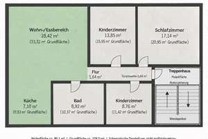 Erstbezug nach Neuaufbau: Moderne 4 Zimmer Wohnung mit offener Einbauküche und Fußbodenheizung