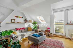 Helle 3-Zimmer-Maisonettewohnung mit Balkon in begehrter Lage