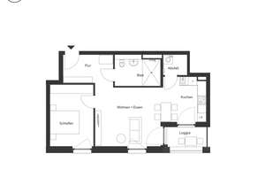 Schöne 2-Zimmer WHG inkl. Tiefgaragenstellplatz – Steinworth 4, 30539 Bemerode, Hannover – Vorschaubild 10