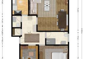 81 m² Eigentumswohnung in etablierter Wohnlage von Hagen – Die vollständige Adresse der Immobilie erhältst du vom Anbieter., 58093 Hochschulviertel, Hagen – Vorschaubild 2