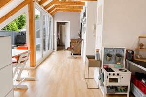 Moderne Dachgeschosswohnung –  3,5-Zimmer in Untermenzing