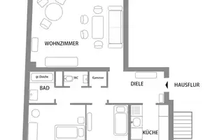 Renovierte Wohnung in Oberkassel – Kyffhäuser Str. 4, 40545 Düsseldorf – Vorschaubild 13