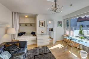 Schwabing: Für Sonnenanbeter - Apartment mit Dachterrasse – Die vollständige Adresse der Immobilie erhältst du vom Anbieter., 80796 Neuschwabing, München – Vorschaubild 3