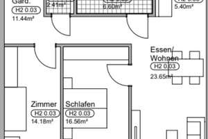 Erstbezug - Schöne 3-Zimmer Wohnung – Rohrhoferstraße 30, 68219 Rheinau, Mannheim – Vorschaubild 10