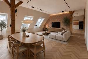 Bezugsfrei: Traumwohnung im Bötzow-Viertel mit Klima, Aufzug und kleiner Dachterrasse
