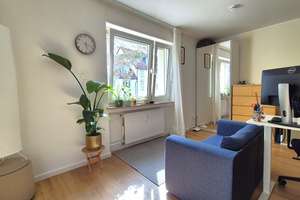 Charmantes und ruhiges 1-Zimmer-Apartment nahe Flaucher und Isar