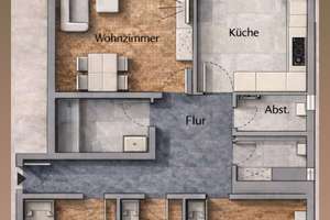 Design-Bad, Loft Ambiente & Südbalkon! Kernsanierte 4,5-Zimmer-Familienwohnung in Neufahrn – Echinger Straße 21, 85375 Neufahrn bei Freising – Vorschaubild 19