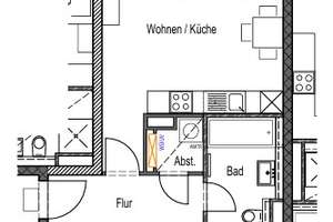 Wohn(t)raum: moderne 2-Zimmer-Wohnung in Top-Lage! – Konrad-Adenauer-Ring 3, 65187 Rheingauviertel / Hollerborn, Wiesbaden – Vorschaubild 3