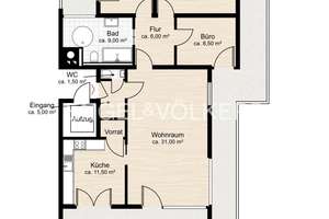 4-Zimmer-Penthouse Wohnung mit Panoramablick – 79112 Opfingen, Freiburg im Breisgau – Vorschaubild 26