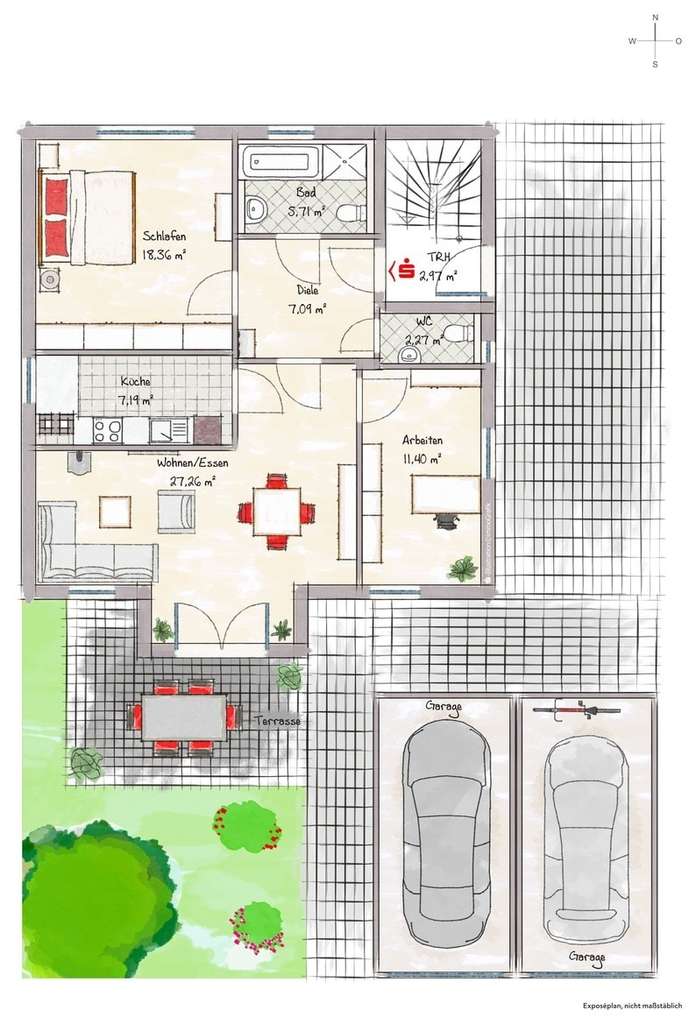Immobilie in Barbing - Mediterranes Lebensgefühl in moderner Baukunst - Bild 1