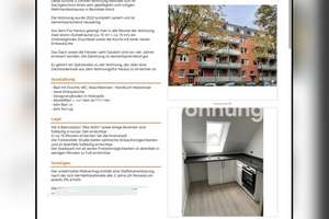 Tauschwohnung: 2-Zimmer-DG zum Tausch für etwas größeres/zentraleres :) – Die vollständige Adresse der Immobilie erhältst du vom Anbieter., 22307 Barmbek-Nord, Hamburg – Vorschaubild 14