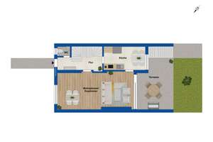 Gepflegtes Reihenmittelhaus mit Garage und Einbauküche in Krefeld-Benrad – Die vollständige Adresse der Immobilie erhältst du vom Anbieter., 47804 Benrad-Süd, Krefeld – Vorschaubild 11