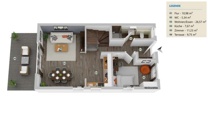 Grundriss Erdgeschoss