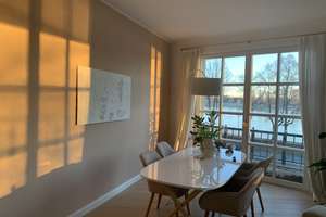 Mit Rheinblick: Hochklassige 3-Zimmer-Wohnung inkl. Terrasse & Stellplatz in Köln-Marienburg