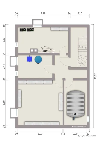 3Rm Multi-family House – Kornwestheim – central location - 2