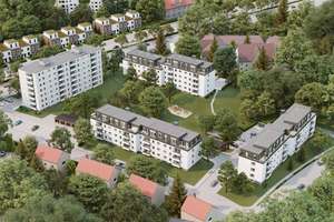 Vermietete 4-Zimmerwohnung mit Energieeffizienzklasse B, Balkon und Wannenbad