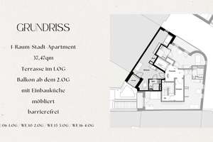 Vollmöbliertes Stadt-Apartment (WE16) an der Alten Bastei | mit Balkon, in Uninähe – Ludwigsallee 139, 52062 Hansemannplatz, Aachen – Vorschaubild 2