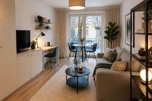 Möbliertes 1-Zimmer-Appartement mit gehobenem Standard in Berlin-Treptow