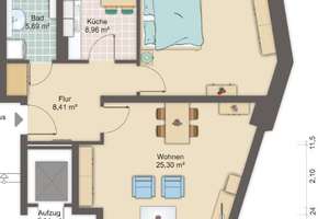 Moderne 2-Zimmer-Erdgeschoss-Wohnung in bester Lage von Bremerhaven-Geestemünde – Bussestraße 5, 27570 Geestemünde, Bremerhaven – Vorschaubild 8