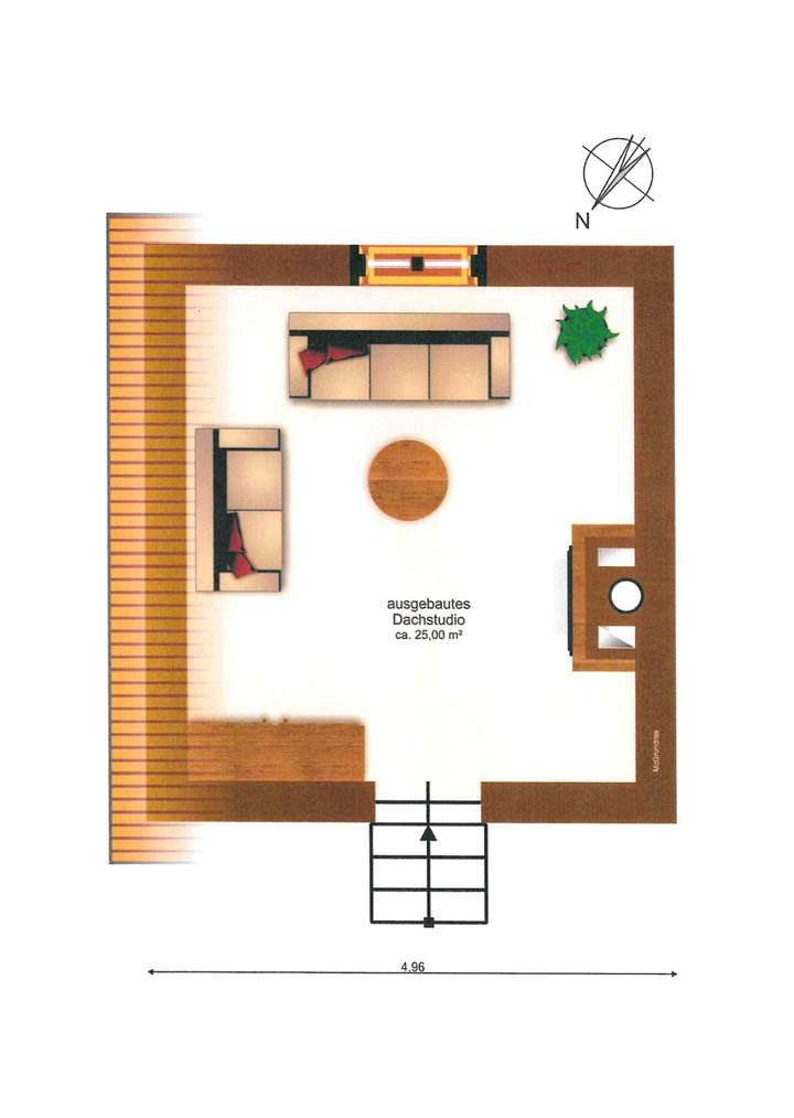 Dachgeschoss Grundriss