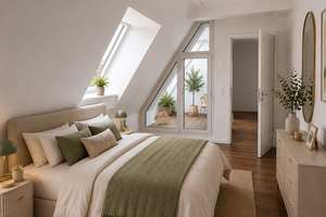 Viel Platz zum Wohlfühlen auf der Elbinsel! 2 Zimmer mit Balkon & Ausblick