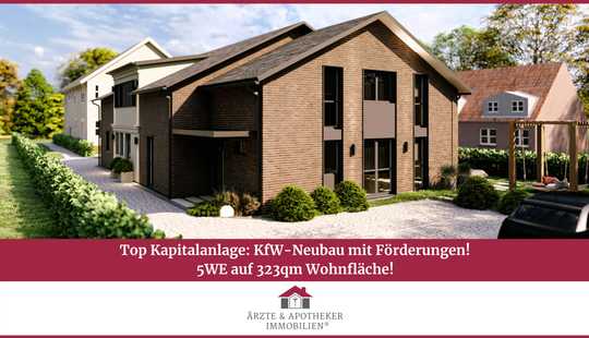 Bild von Neubau! Mehrfamilienhaus in Hamburg mit 5WE auf 323 m² Wohnfläche!