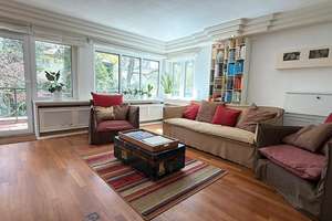 Wohnen an der Isar: 4-Zimmer-Wohnung mit großzügigem Garten in Bogenhausen – Die vollständige Adresse der Immobilie erhältst du vom Anbieter., 81679 Herzogpark, München – Vorschaubild 3