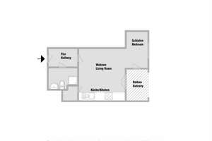 Möbliert: Wohnen auf Zeit - Schöne 1-Zimmer-Wohnung in Milbertshofen – Die vollständige Adresse der Immobilie erhältst du vom Anbieter., 80809 Am Riesenfeld, München – Vorschaubild 15