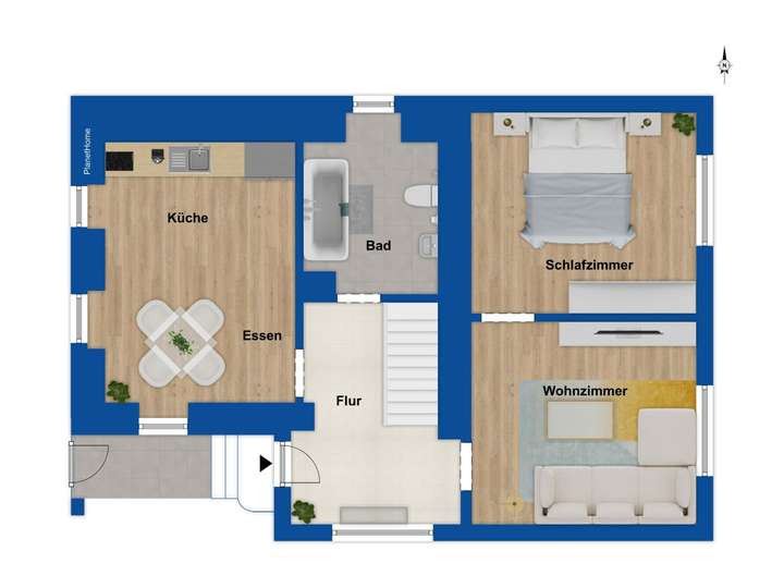 Grundriss Erdgeschoss