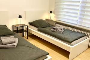  Voll möblierte 2-Zimmer-Wohnung mit Garten & Einzelgarage im Feuerbacher Tal – Burgherrenstraße 33, 70469 Feuerbacher Tal, Stuttgart – Vorschaubild 1