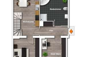 Modernisierte Altbauwohnung mit Balkon in Wuppertal-Oberbarmen – Die vollständige Adresse der Immobilie erhältst du vom Anbieter., 42277 Oberbarmen, Wuppertal – Vorschaubild 2