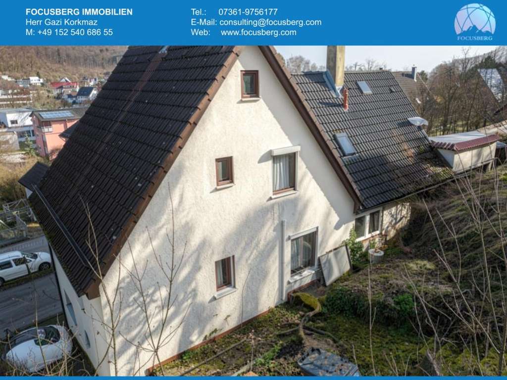 Immobilie in Königsbronn - SANIEREN UND ETWAS EIGENES SCHAFFEN - DOPPELHAUSHÄLFTE   MIT GARAGE IN KÖNIGSBRONN !! - Bild 1