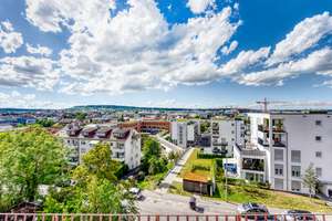 +++ Für Sportliche - Dachgeschoss mit Fernblick - gemütlich & gepflegt - inkl. EBK +++ – Artusweg 7, 70469 Bahnhof Feuerbach, Stuttgart – Vorschaubild 2