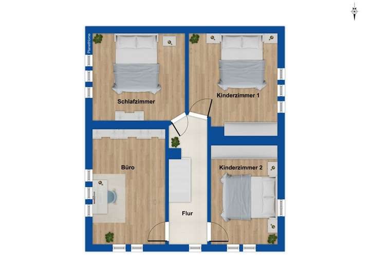 Grundriss Dachgeschoss
