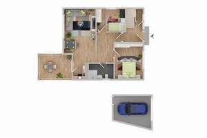 ! 207 m² Wohn-und Nutzfläche ! Freistehendes Einfamilienhaus mit 2 Garagen in Lengsdorf – Im Ellig 73x, 53127 Lengsdorf, Bonn – Vorschaubild 13