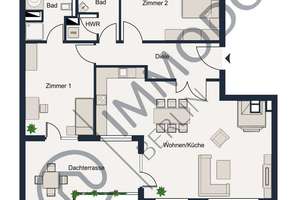 🌇 Urbanes Neubau-Penthouse in Friedrichshain - Helle 3 Zi Whg mit 2 Blk, Aufzug, Kamin & Tiefgarage – Die vollständige Adresse der Immobilie erhältst du vom Anbieter., 10249 Friedrichshain, Berlin – Vorschaubild 17