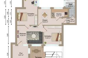 Modern, hell und großzügig – frisch sanierte 4-ZKB-Souterrainwohnung mit Terrasse direkt am Park – 86825 Bad Wörishofen – Vorschaubild 28