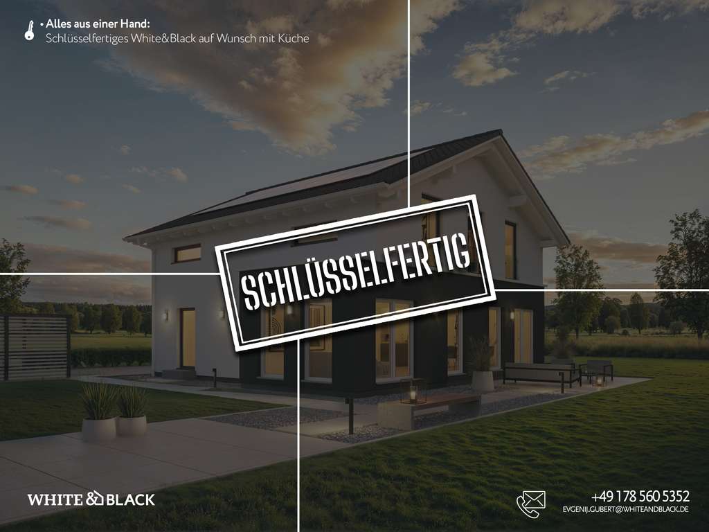 Immobilie in Kroppach - Alles auf BLACK – EINZUGSFERTIG geplant - Bild 0